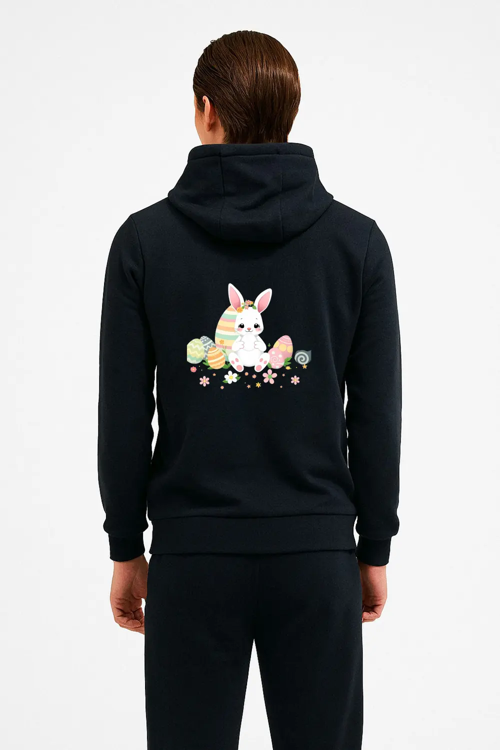 Bunny Kisses And Easter Wishes Hoodie