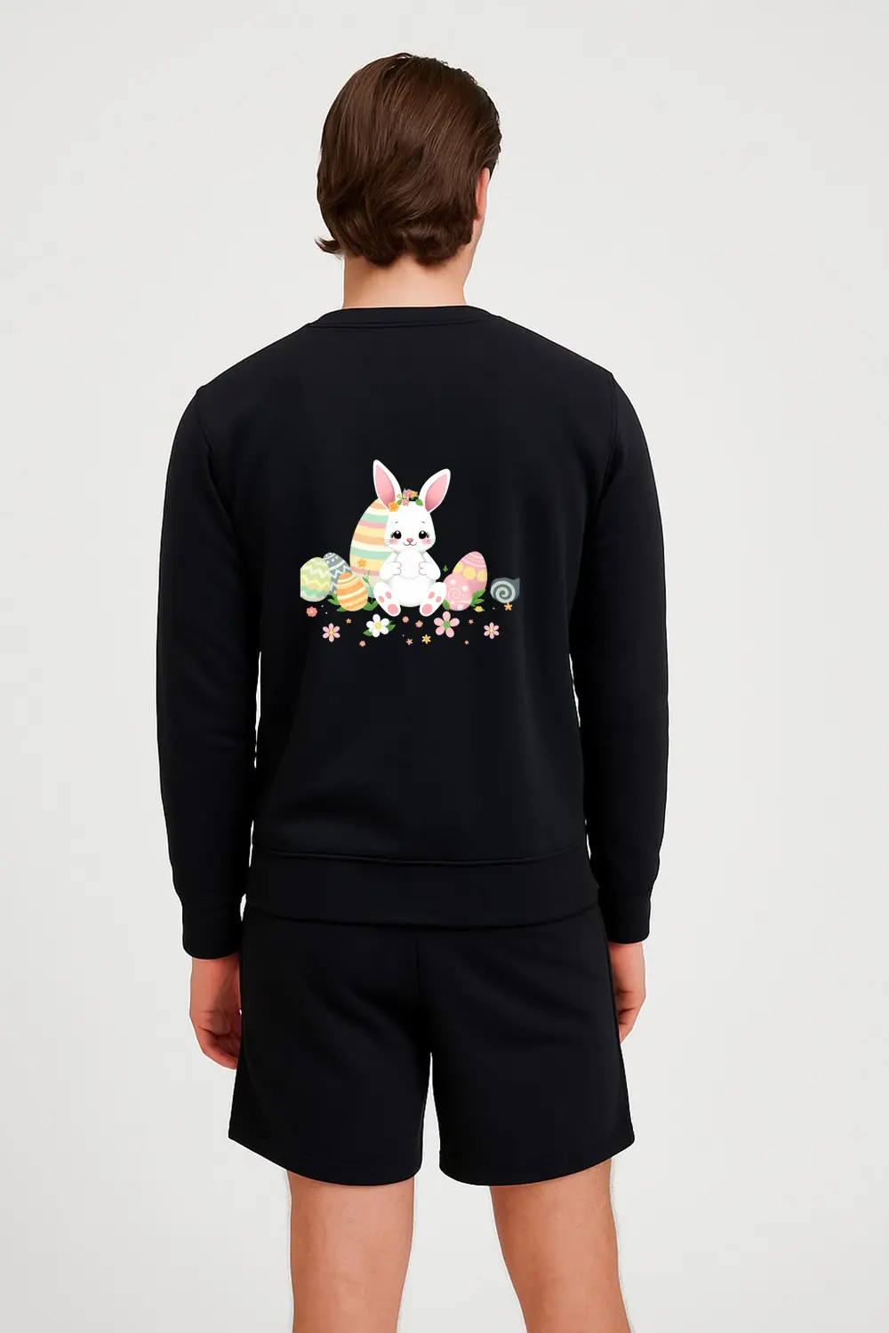 Bunny Kisses And Easter Wishes Sweatshirt